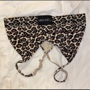 Leopard print Calvin Klein bra